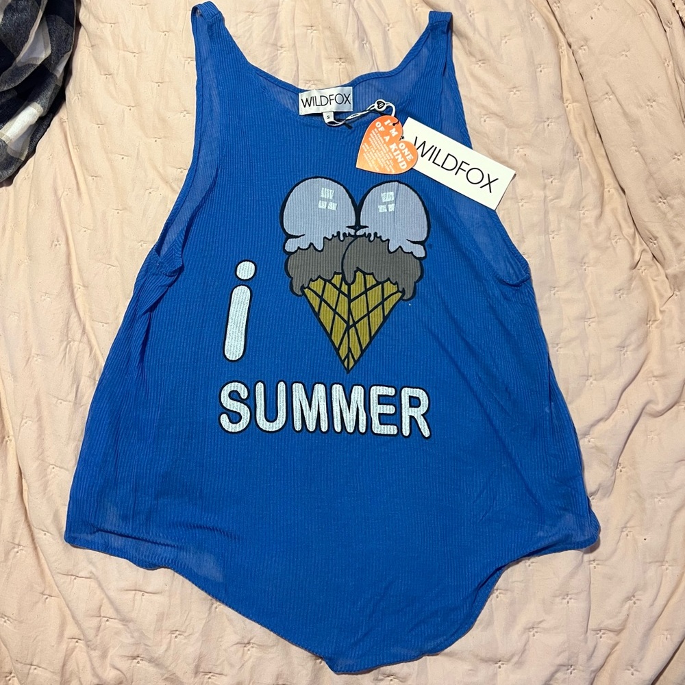 wildfox tank 🍦